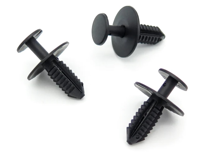 7.6mm Fit Mercedes Inner Guard Rivet Trim Panel Clip
