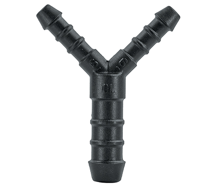 Y piece 6mm 10mm 6mm hose reducer joiner splitter connector