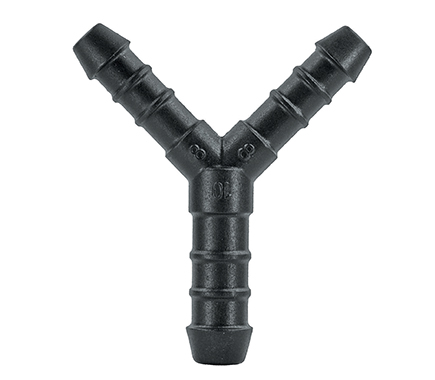 Y piece 8mm 10mm 8mm hose reducer joiner Y Piece 6mm 10mm 6mm Ho