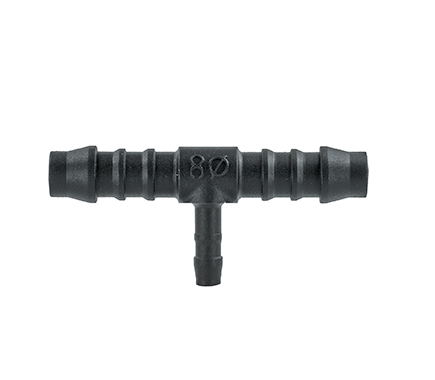 T 8mm 4mm 8mm Hose reducer joiner splitter connector