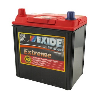 Exide Extreme X40DMF Car Battery 400CCA