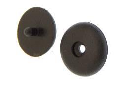 Seat belt buckle discount retainer button