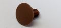 Christmas Tree FIR Spruce Clips 8mm Hole 18mm Head Brown