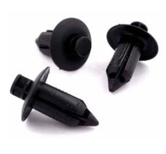 Push Fit Plastic Rivet Clip 8mm