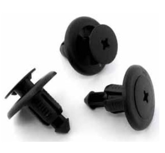 Screw Fit Plastic Rivet Clip 8mm