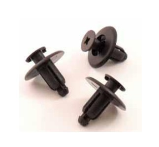 Screw Fit Plastic Rivet Clip 6.5mm