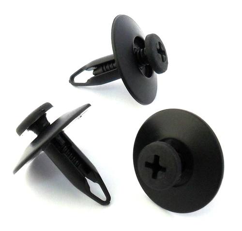 Screw Fit Plastic Rivet Clip 6.5mm