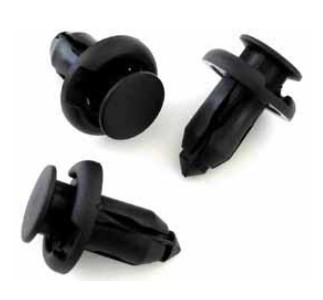 10mm Honda Push Fit Plastic Rivet Clip