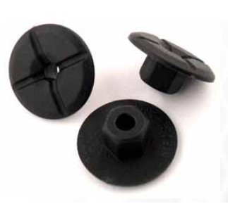 24mm Unthreaded Plastic Nuts